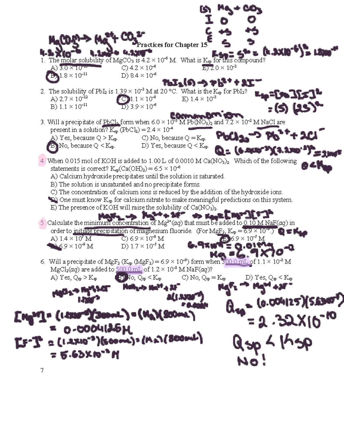 Worked+Practices+for+Chapter+15 copy - Practices for Chapter 15 The ...