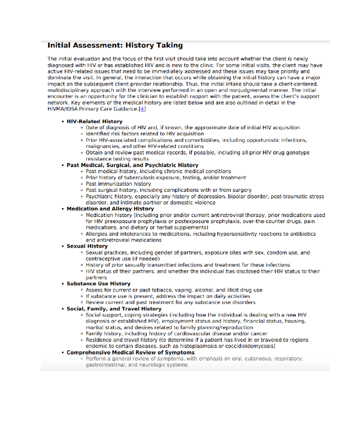 HIV Handout - Notes - NURS 322 - Studocu