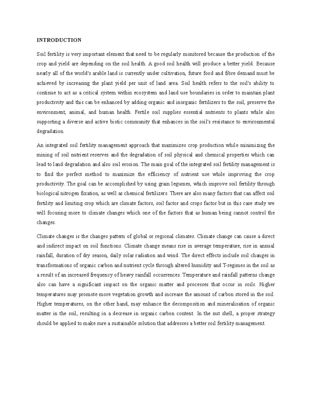 case study related to soil evidence