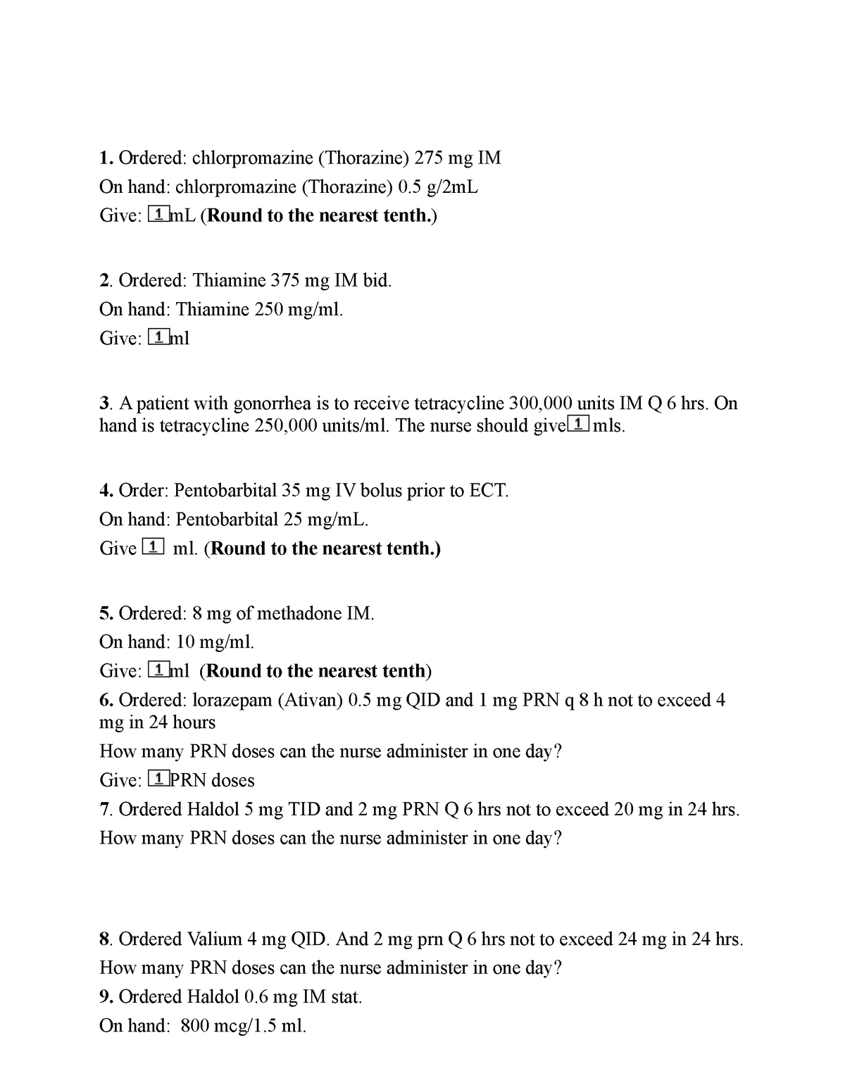 Order chlorpromazine