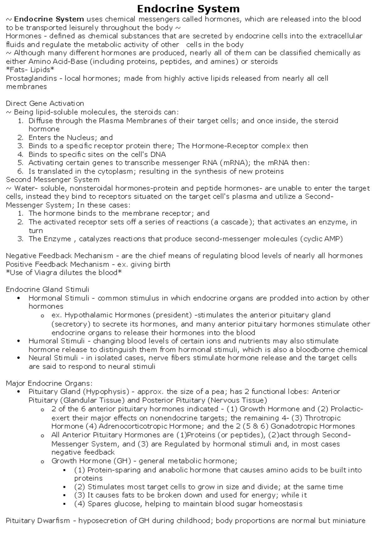Anatomy Chapter 9.1 Endocrine System - Human Anatomy & Physiology with ...
