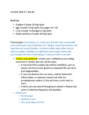 Chapter 44 Pain Management - Chapter 44: Pain Management Chapter 44 ...