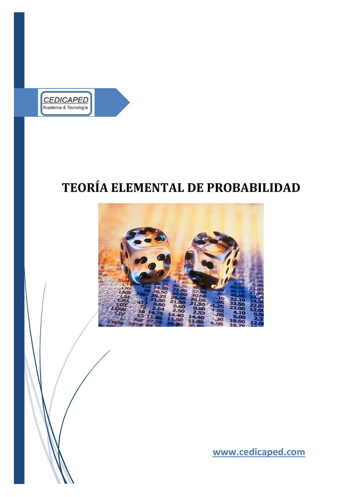 Teoría Elemental DE Probabilidad StuDocu