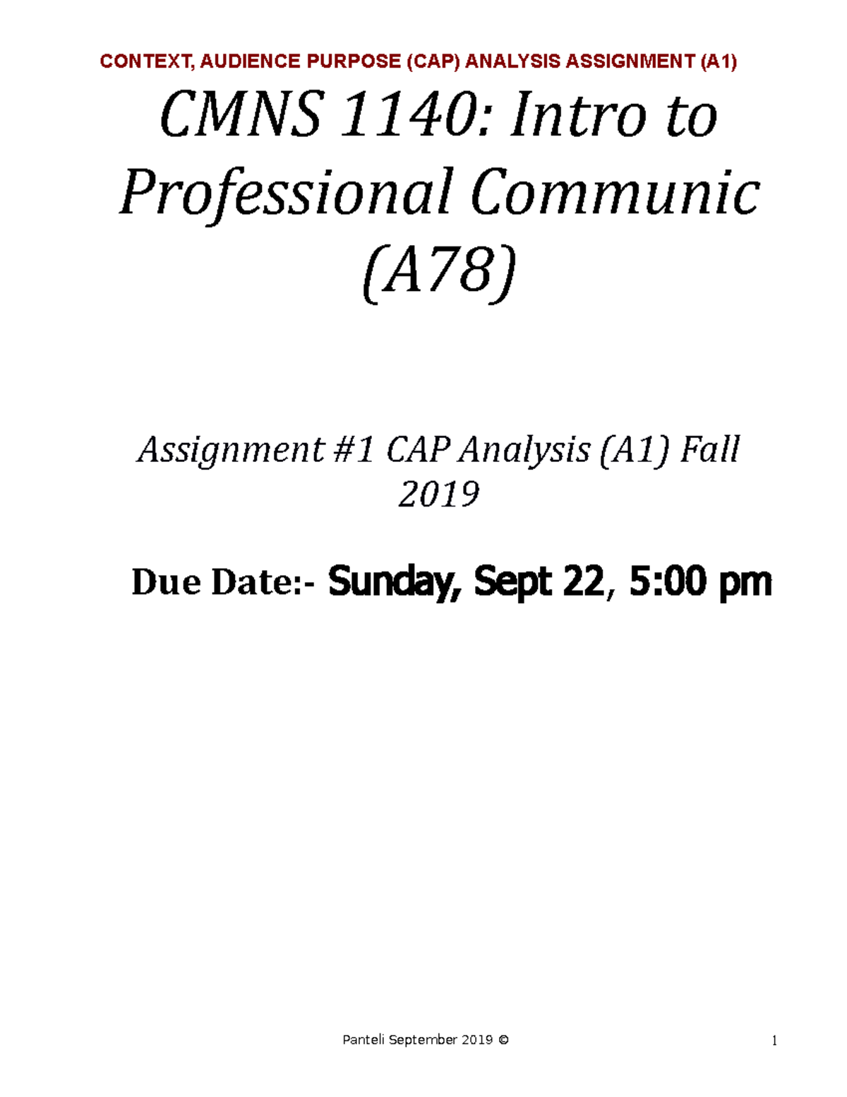 a1-assignment-1-cmns-1140-intro-to-professional-communic-a78