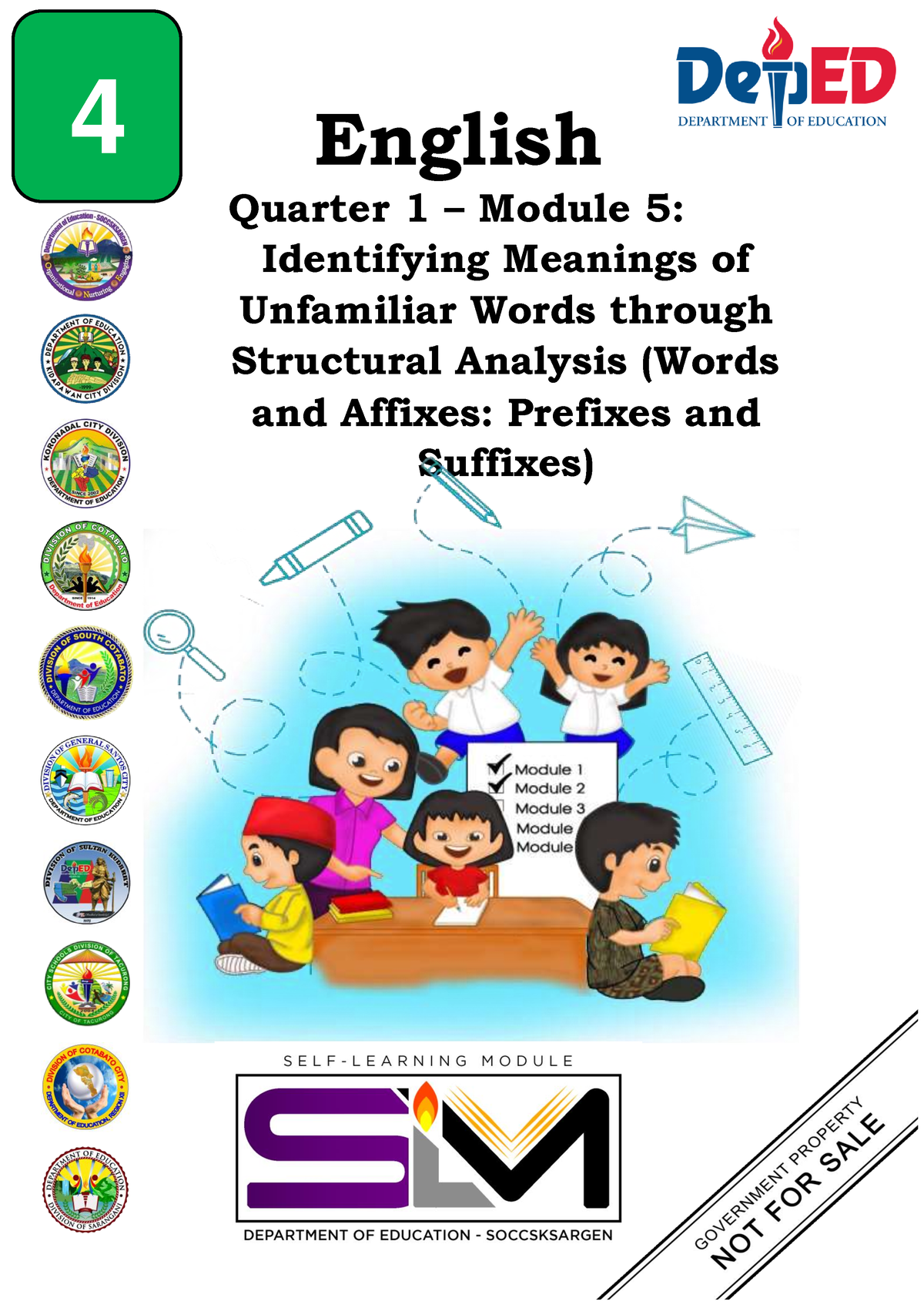 English 4 Q1 Mod 5 Of 7 Identifying Meanings Of Unfamiliar Words V2 ...