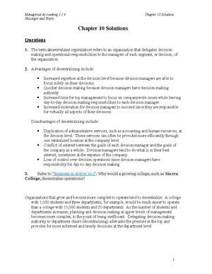 Chapter 8 notes MBA 620 - Chapter 8 notes MBA 620 8 budgets for ...