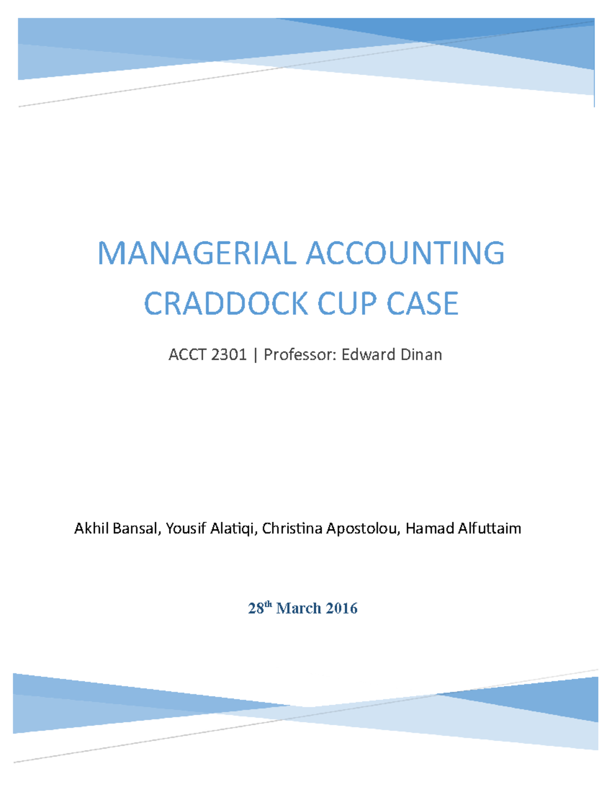 Craddock cup case essay 02 picture