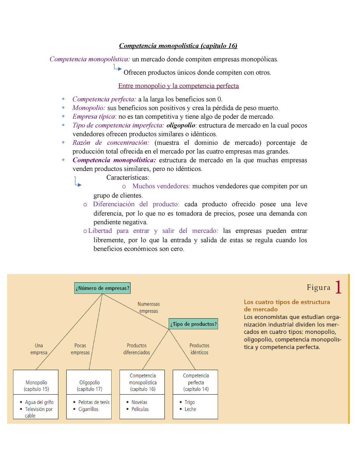 Competencia Monopolística - Competencia Monopolística (capitulo 16 ...
