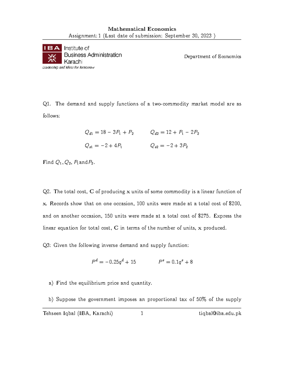 anucde assignment results