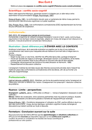 Conflit socio cognitif Scientifique conflits socio cognitif Selon cette