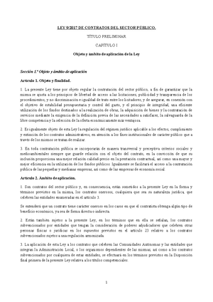 Contratos Del Sector Público - Tipos Contratos AAPP - DE LOS DISTINTOS ...