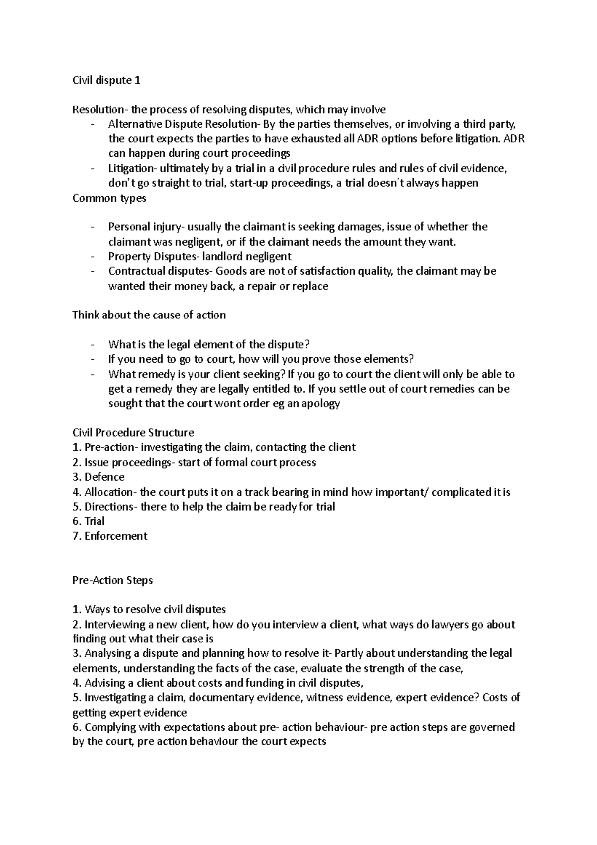 cdr-1-setting-out-the-module-and-procedures-civil-dispute-1