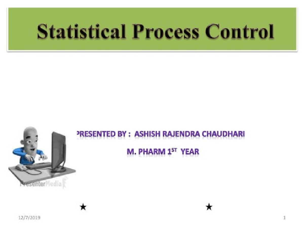 FEstatistical process control spc 26 - Management Information System ...