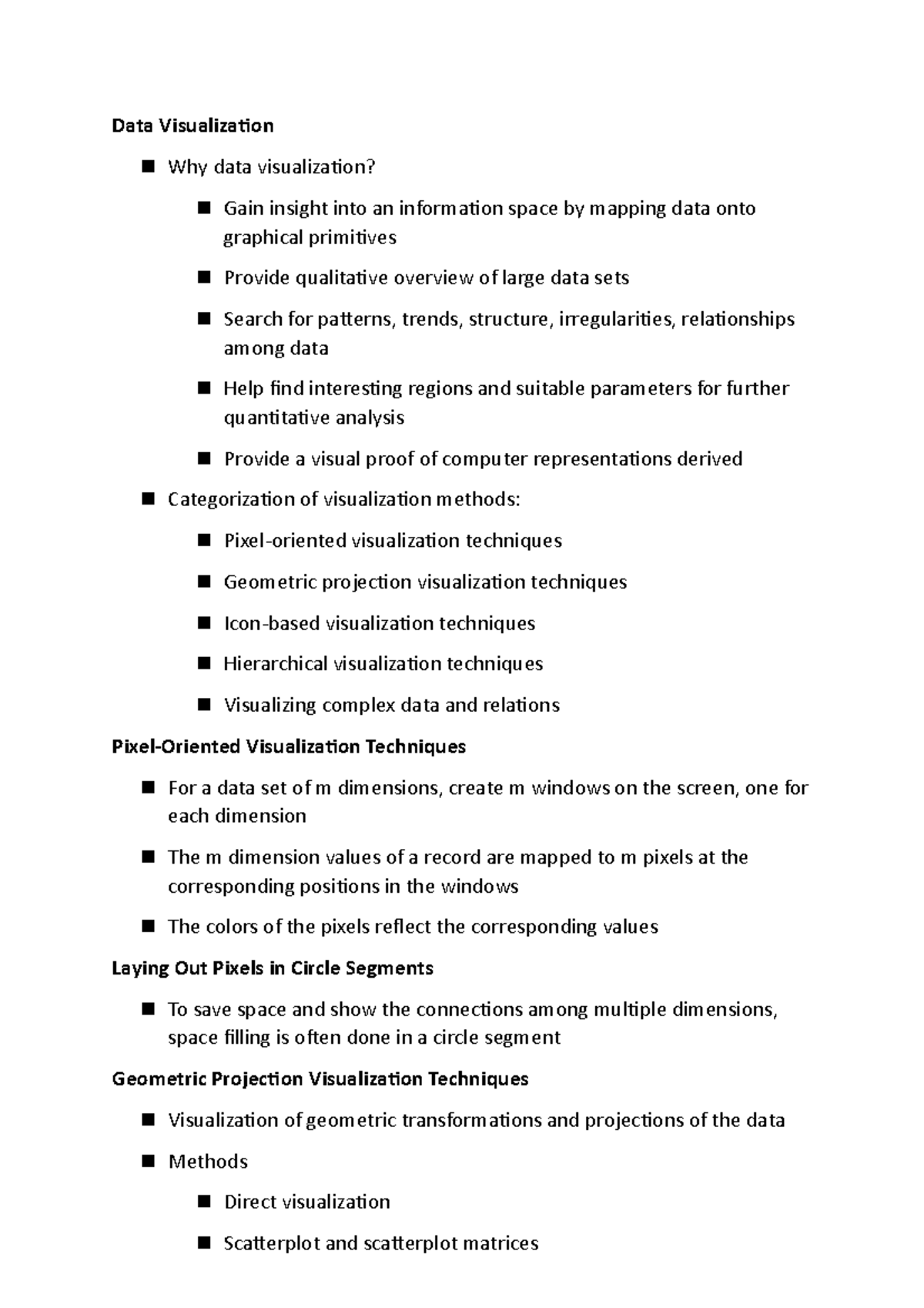 Mastering Data Visualization - Data Visualization Why data ...