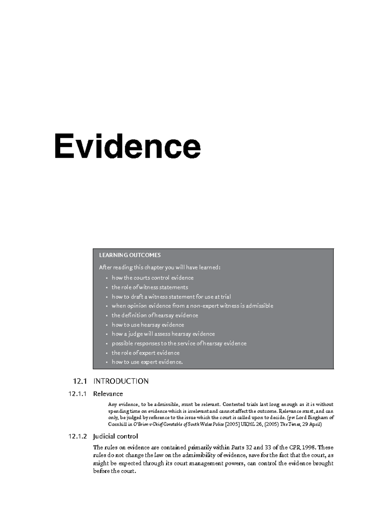 evidence-notes-for-dispute-resolution-and-civil-litigation-evidence