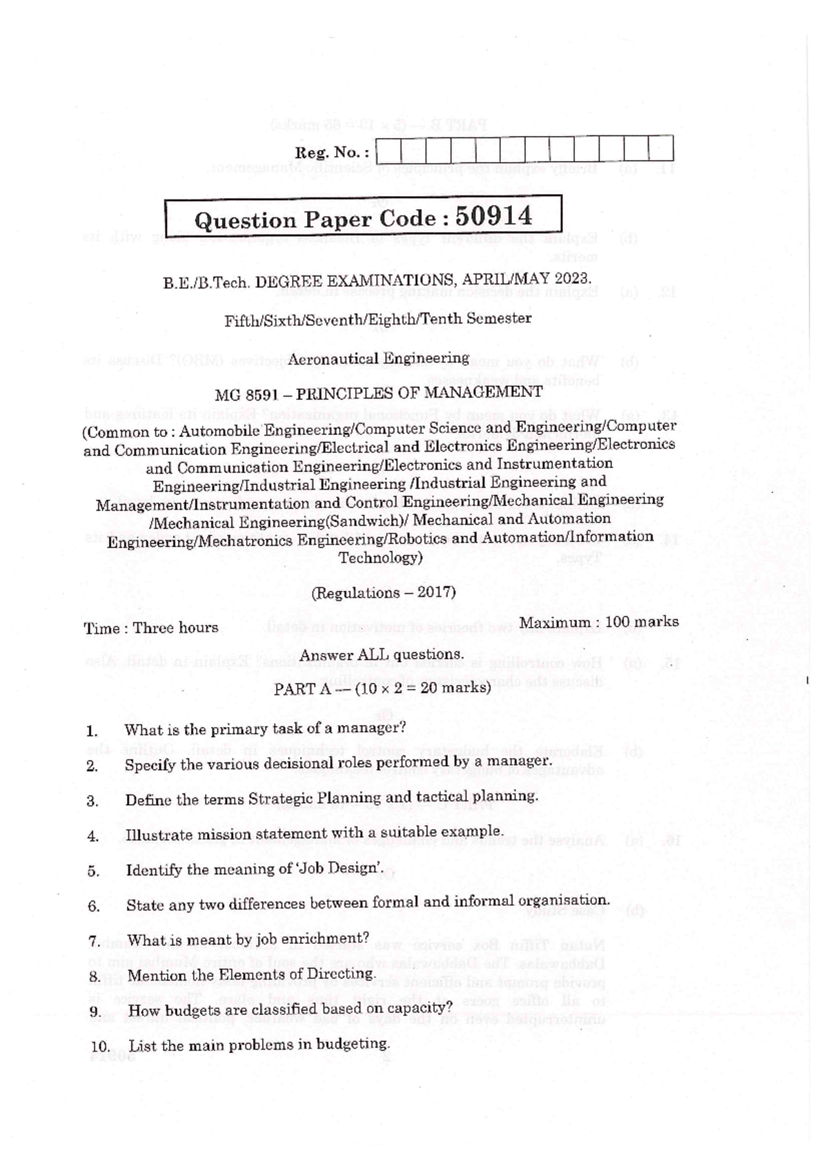 MECH-AM-2023-MG 8591-Principles of Management-239592695-AM23m (16 ...