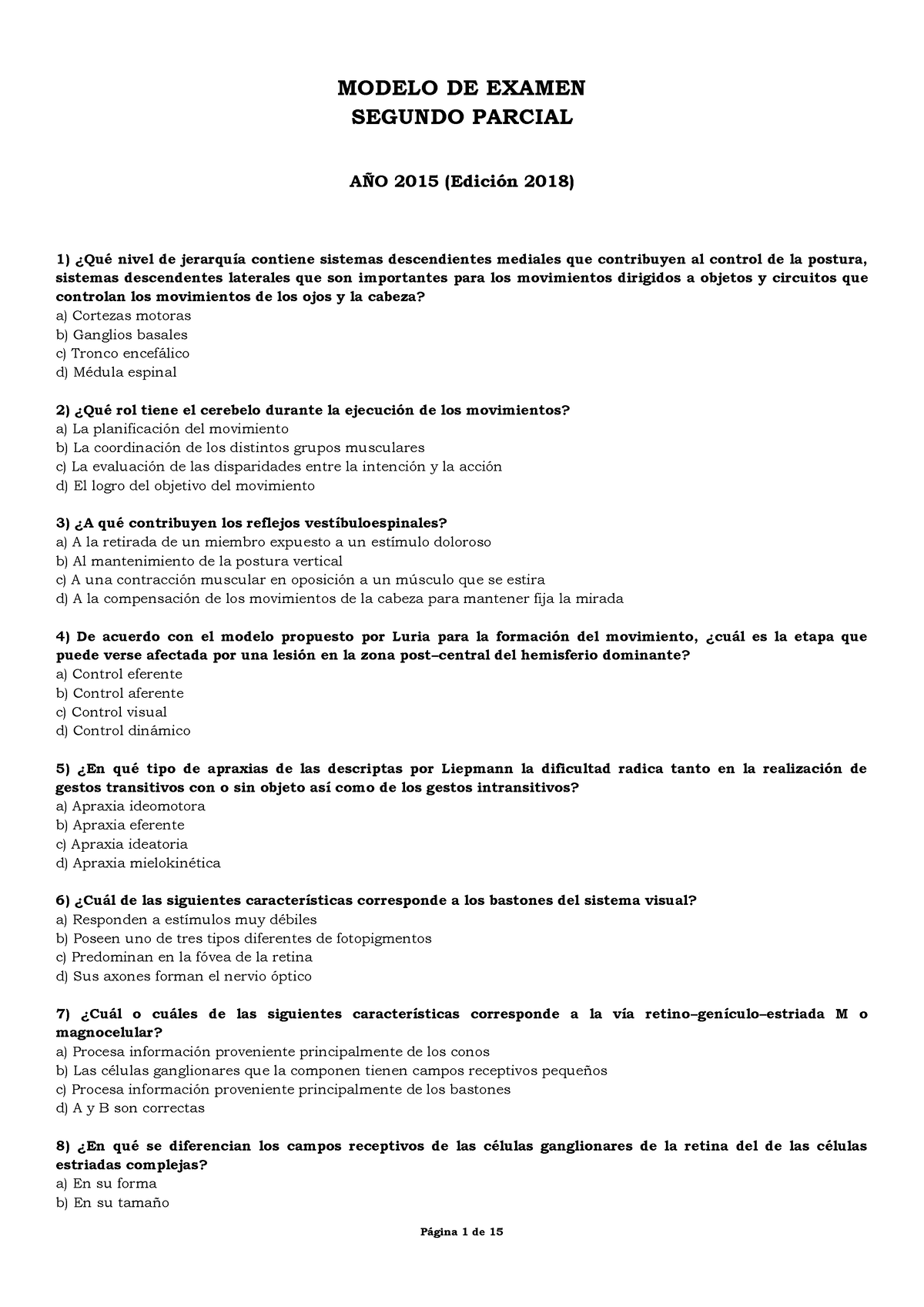 Modelo 2DO Parcial NRO 1 CAT48 - MODELO DE EXAMEN SEGUNDO PARCIAL A—O ...