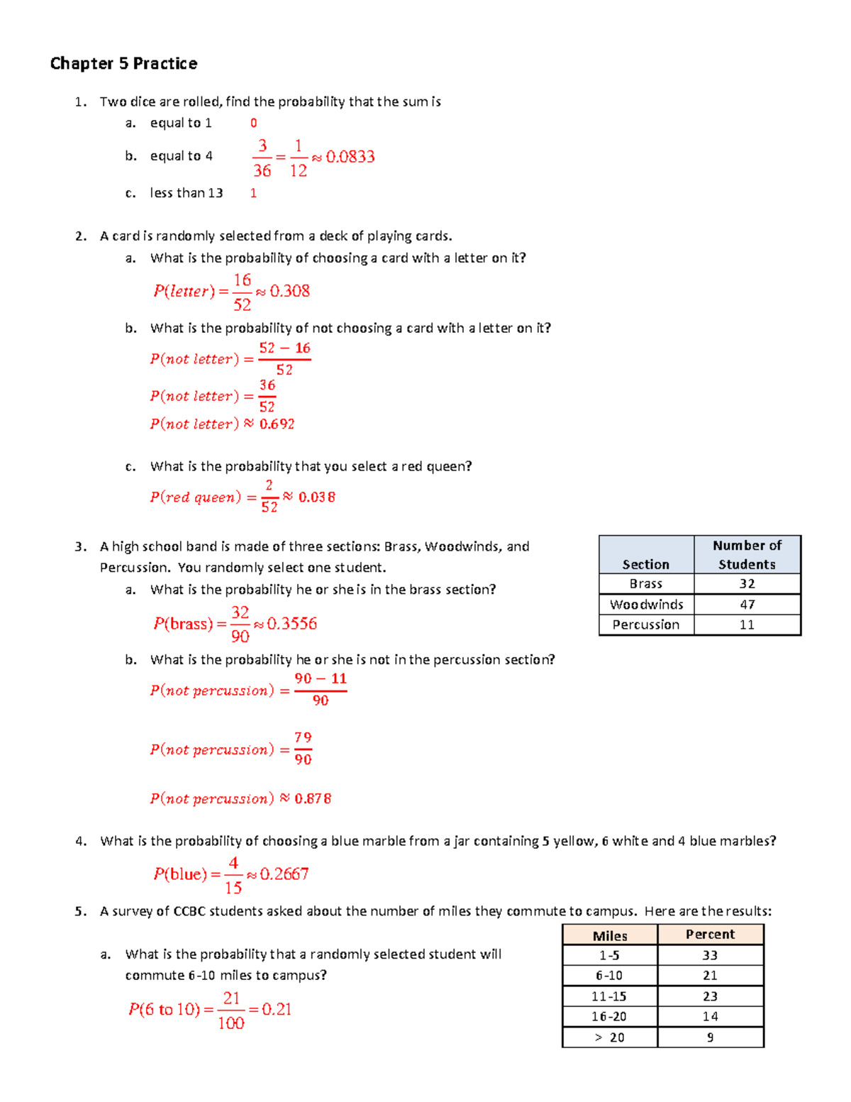 Module 2 Lesson 1 Practice Problems KEY 22 - Chapter 5 Practice 1. Two ...