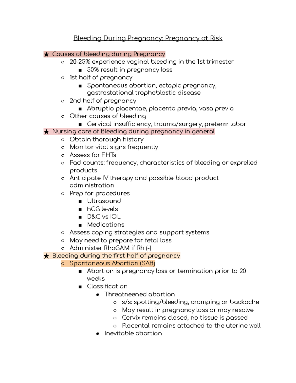 Bleeding During Preg 1 Bleeding During Pregnancy Pregnancy At Risk 