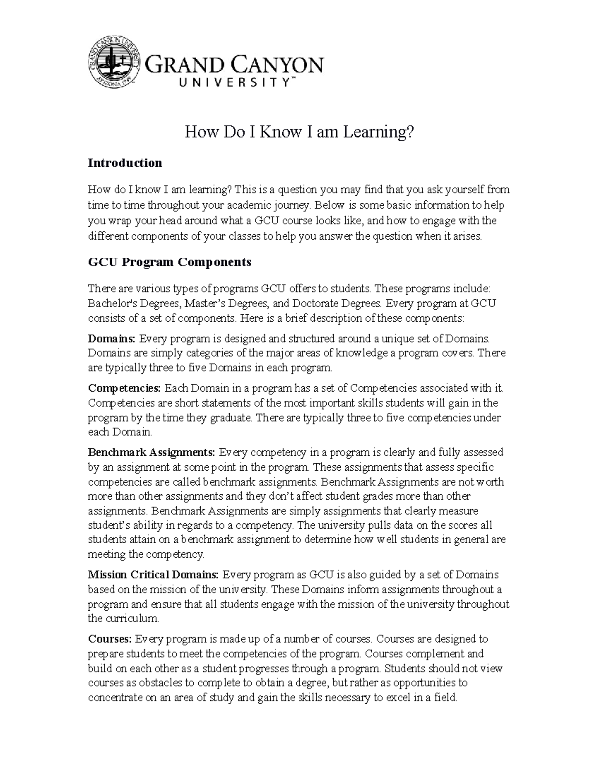 How Do IKnow Iam Learning - How Do I Know I am Learning? Introduction ...