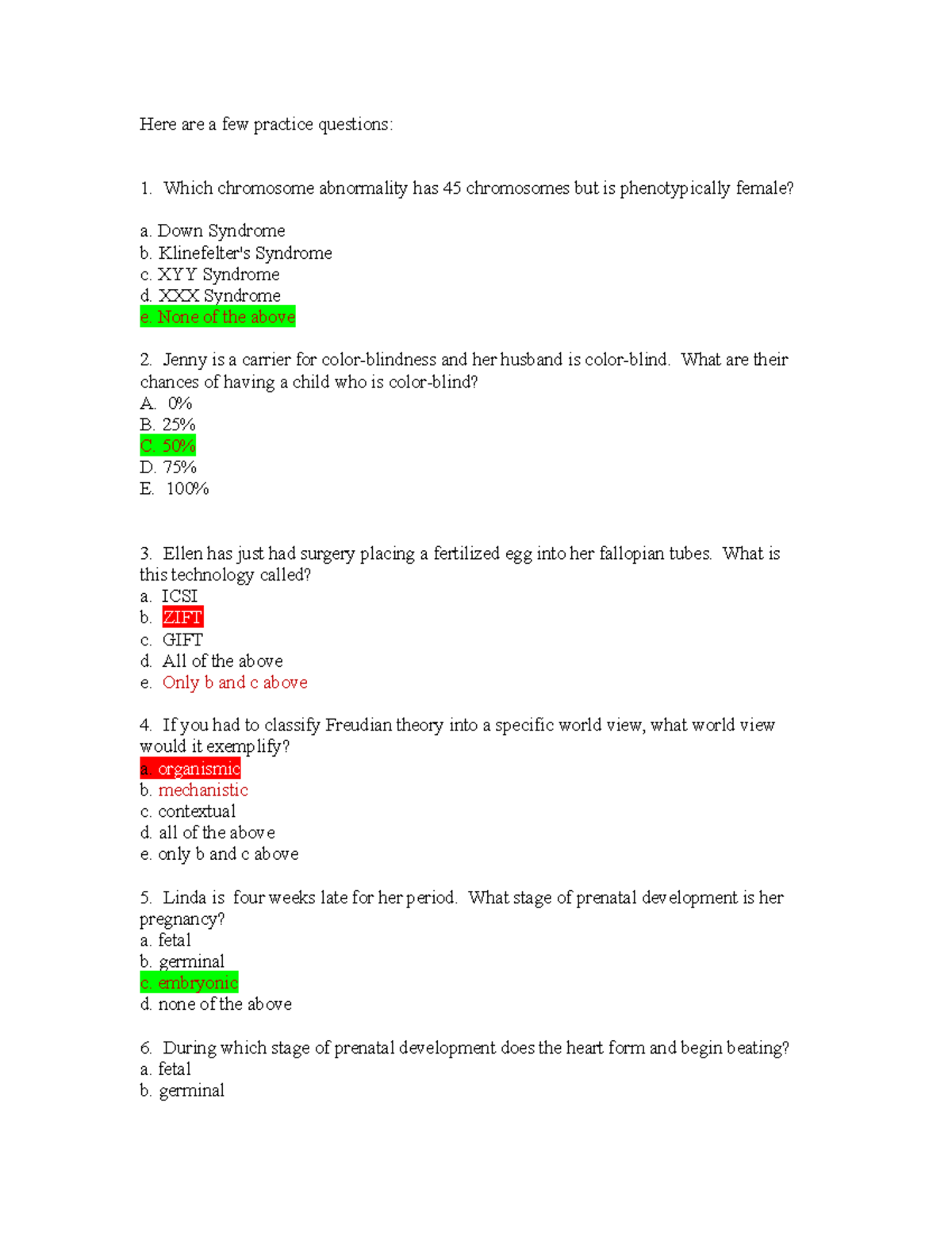 Practice questions exam 1 binghamton university Here are a few