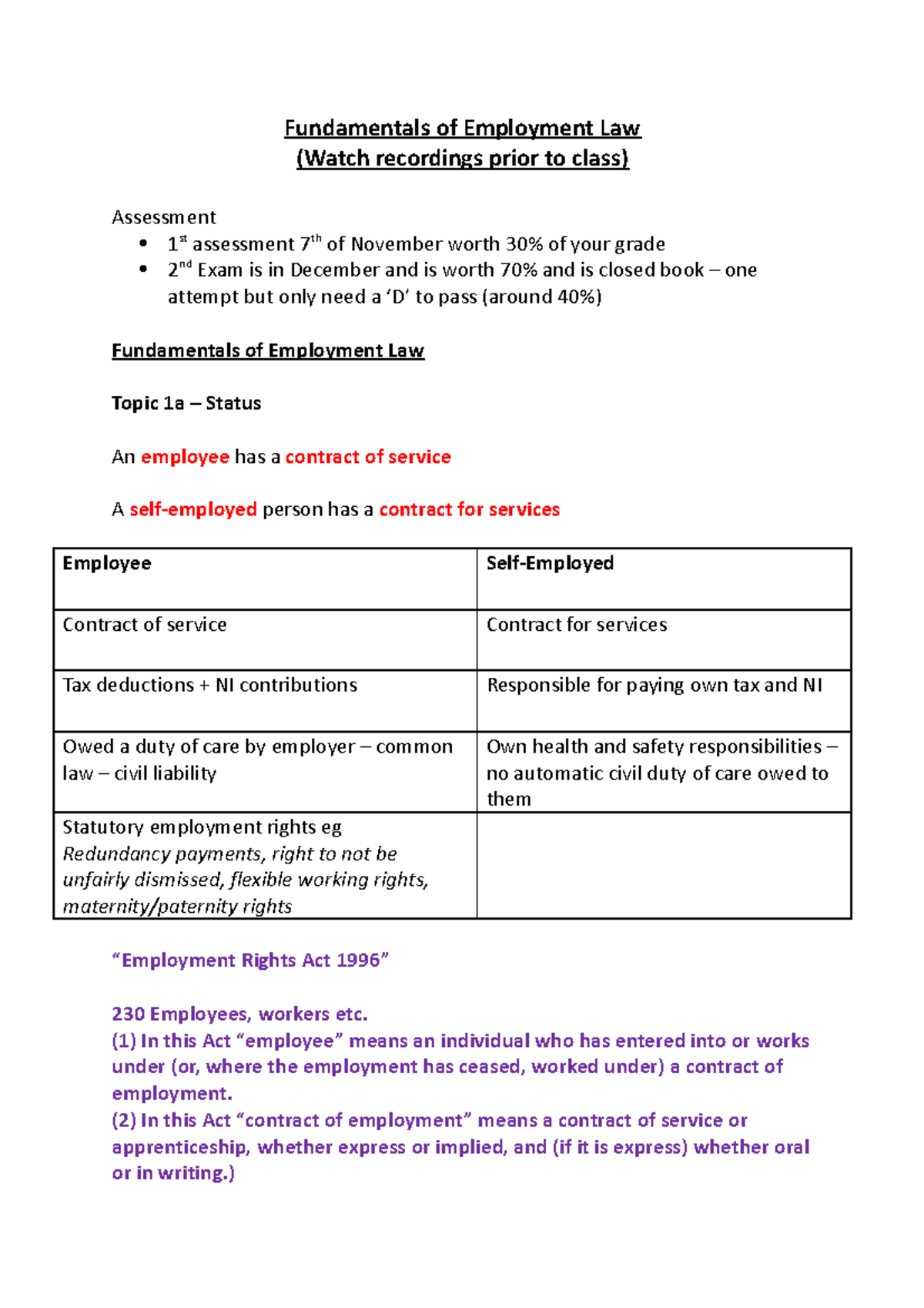 Fundamentals of Employment Law - Fundamentals of Employment Law (Watch ...