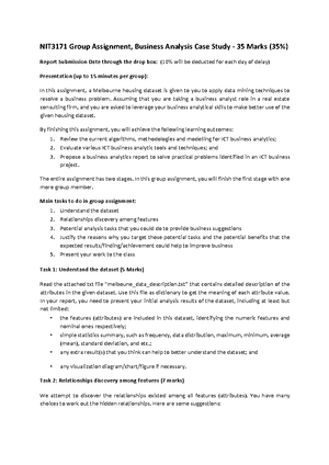 Individual assignment - : OBJECT-ORIENTED SYSTEM MODELING AND ANALYSIS ...