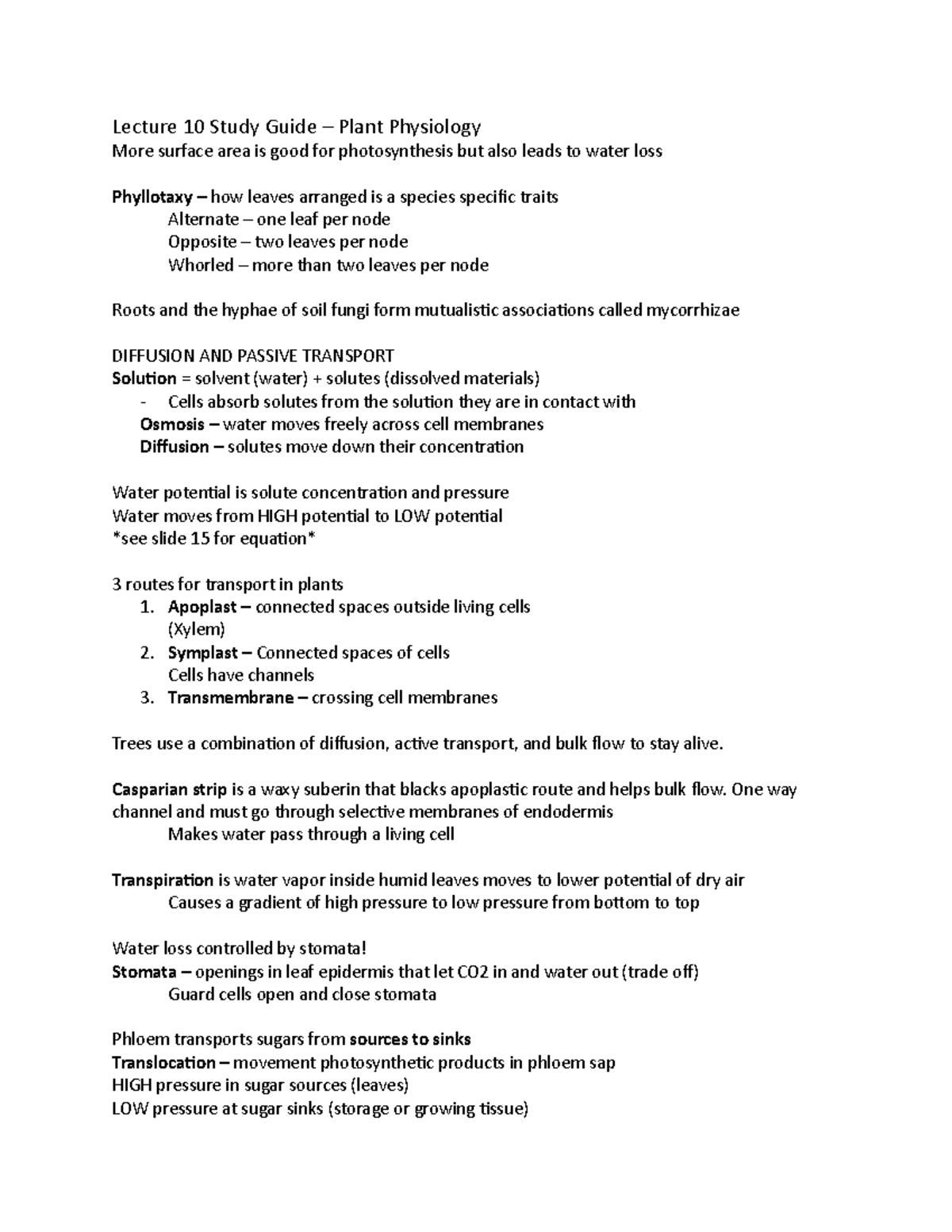 lecture-10-study-guide-lecture-10-study-guide-plant-physiology-more