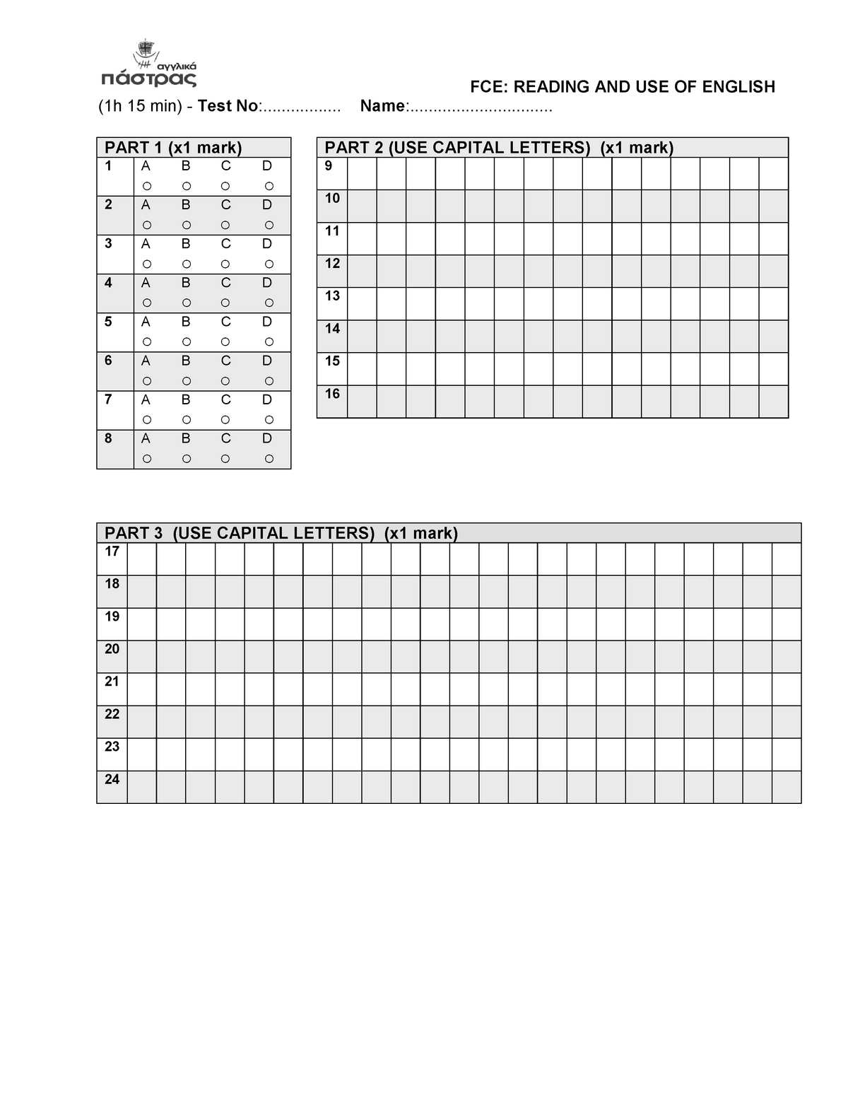 fce-reading-and-use-answer-sheet-b2-first-practice-fce-reading-and