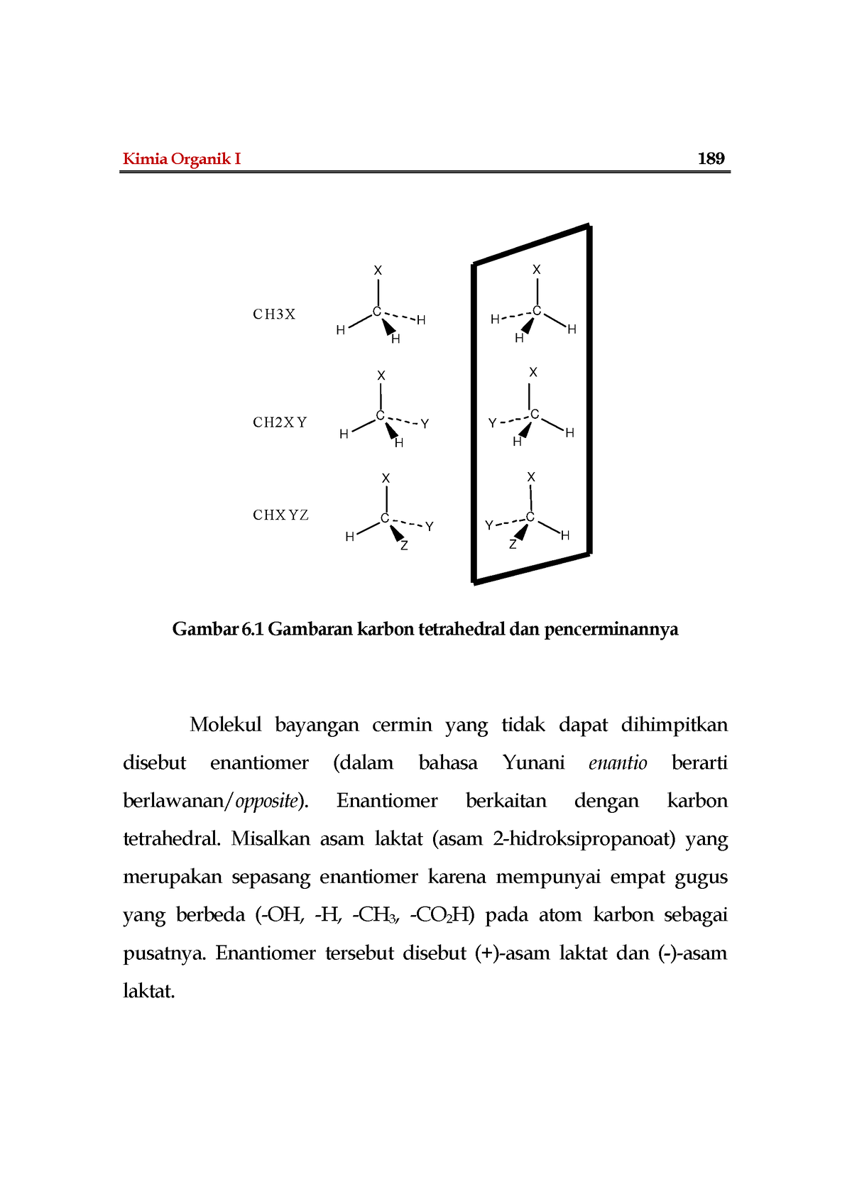 Kimia Organik I Jilid 1 48 - Kimia Organik I 189 ####### X ####### C ...