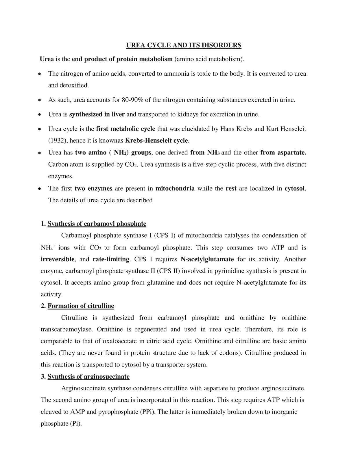 urea-cycle-biochemistry-urea-cycle-and-its-disorders-urea-is-the-end