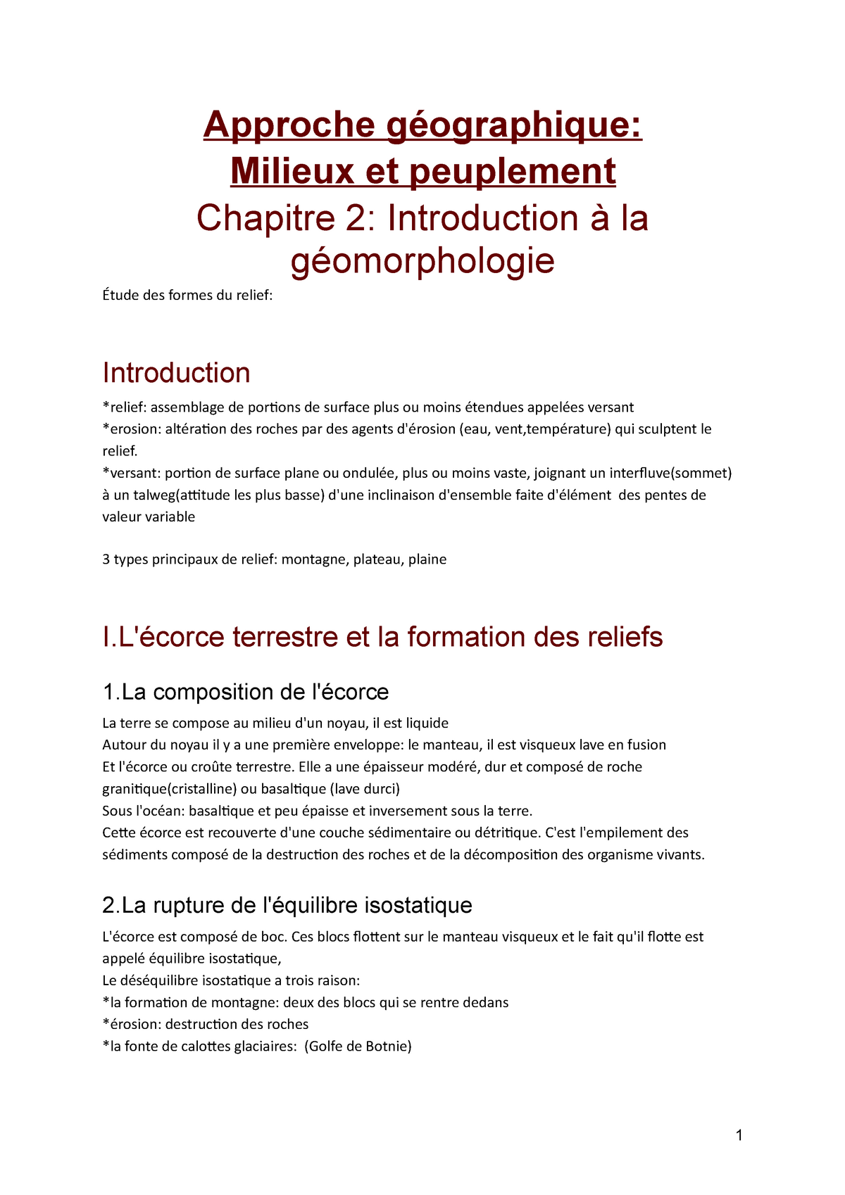 dissertation geographie terminale pdf