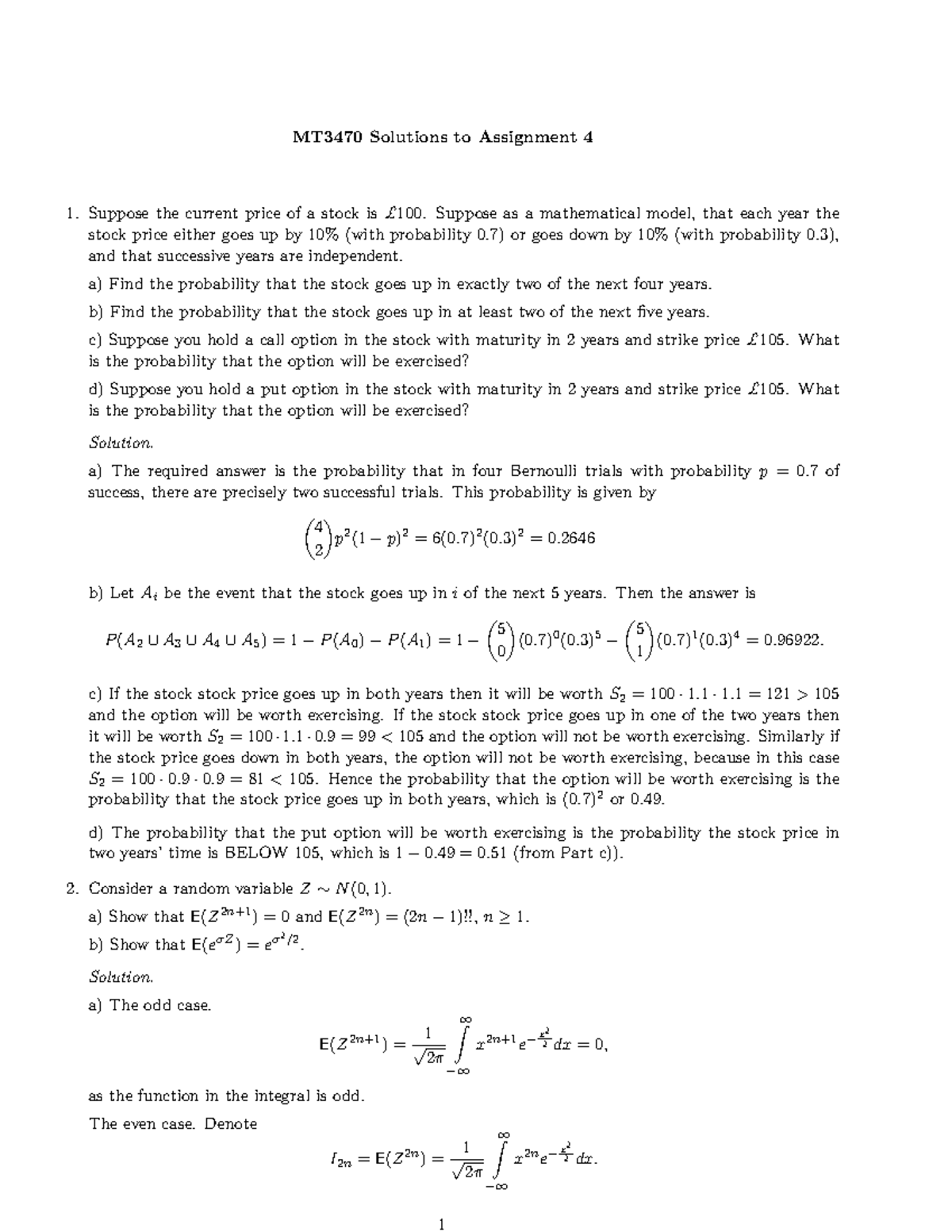 assignment-4-solutions-mt3470-solutions-to-assignment-4-suppose-the