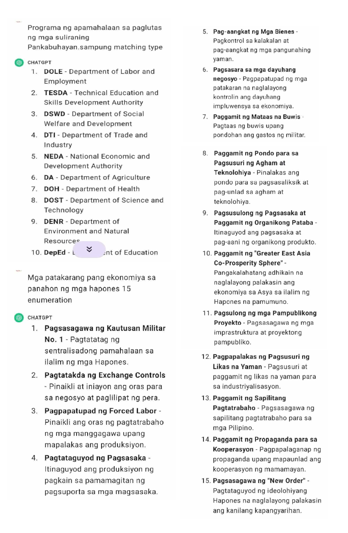 AP Reviewer - this is just a notes from our lesson - Grade School - Studocu