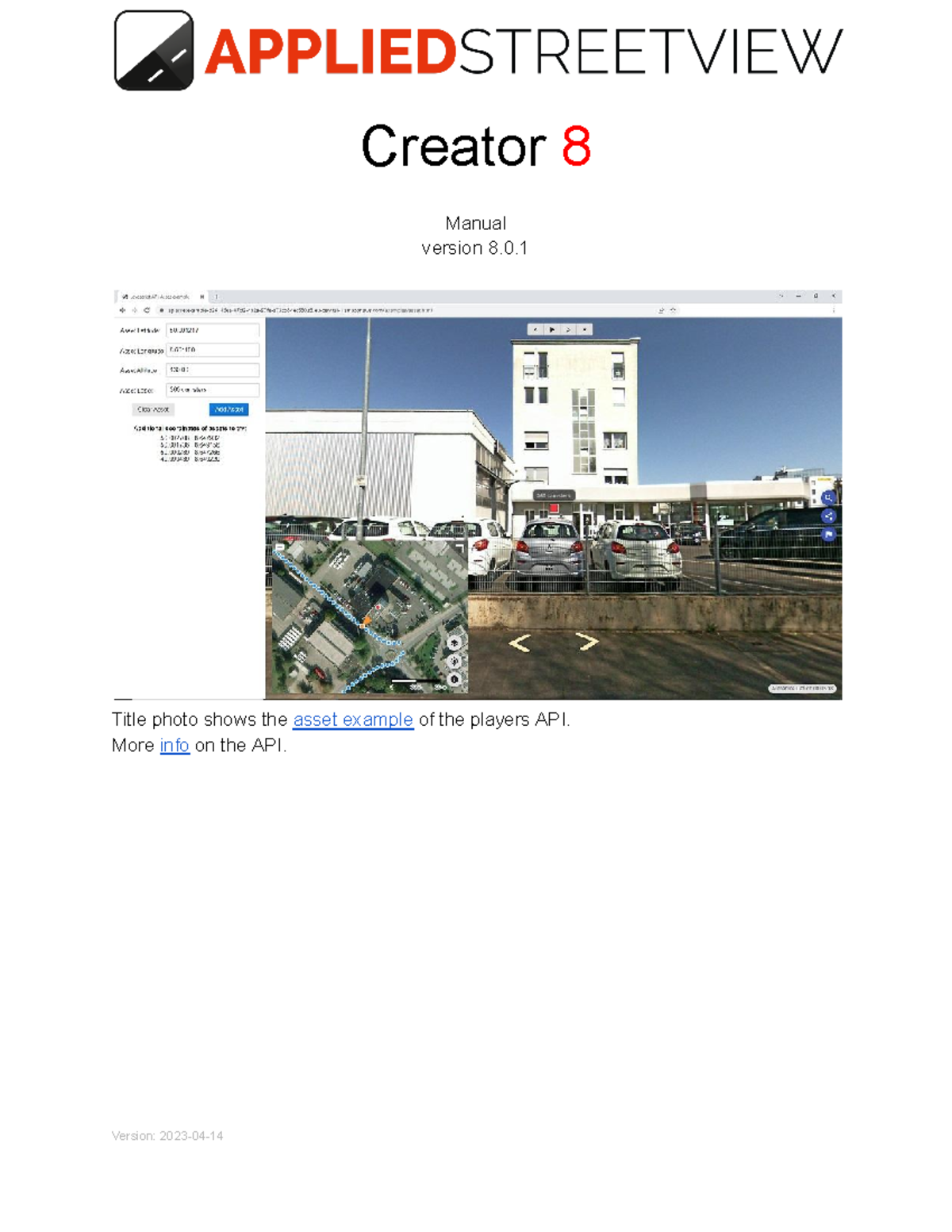 Creator-manual en - manual - Creator 8 Manual version 8. Title photo ...