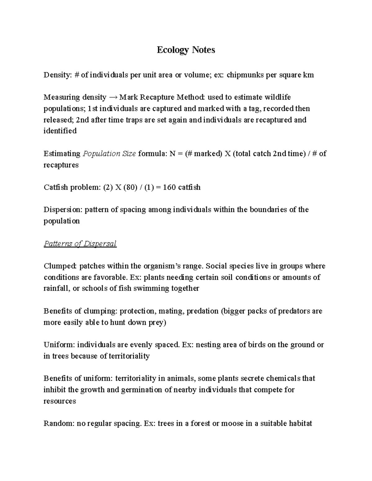 Fiveable Ap Bio Unit 5 - 63o674g