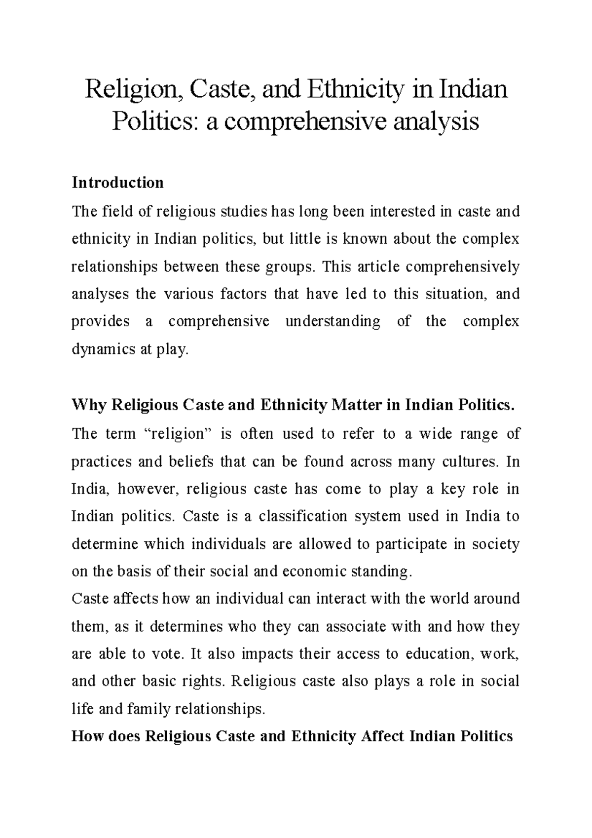 religion-caste-and-ethnicity-in-indian-politics-a-comprehensive