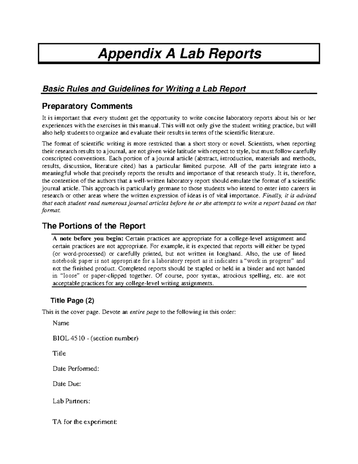 appendix research article