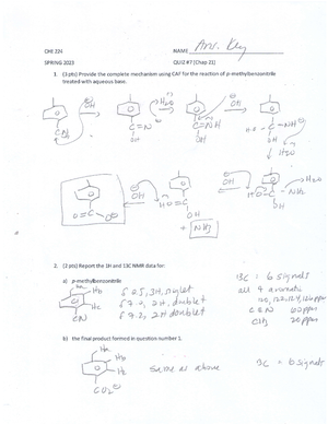 Answer Key Chap 18 Quiz - 1 QUIZ 3 – CHAPTER 18 ANSWER KEY 1. (2 pts ...