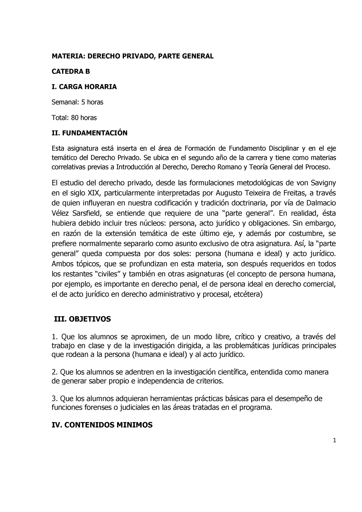 8.B-Derecho Privado Parte General R Abinovich - MATERIA: DERECHO ...