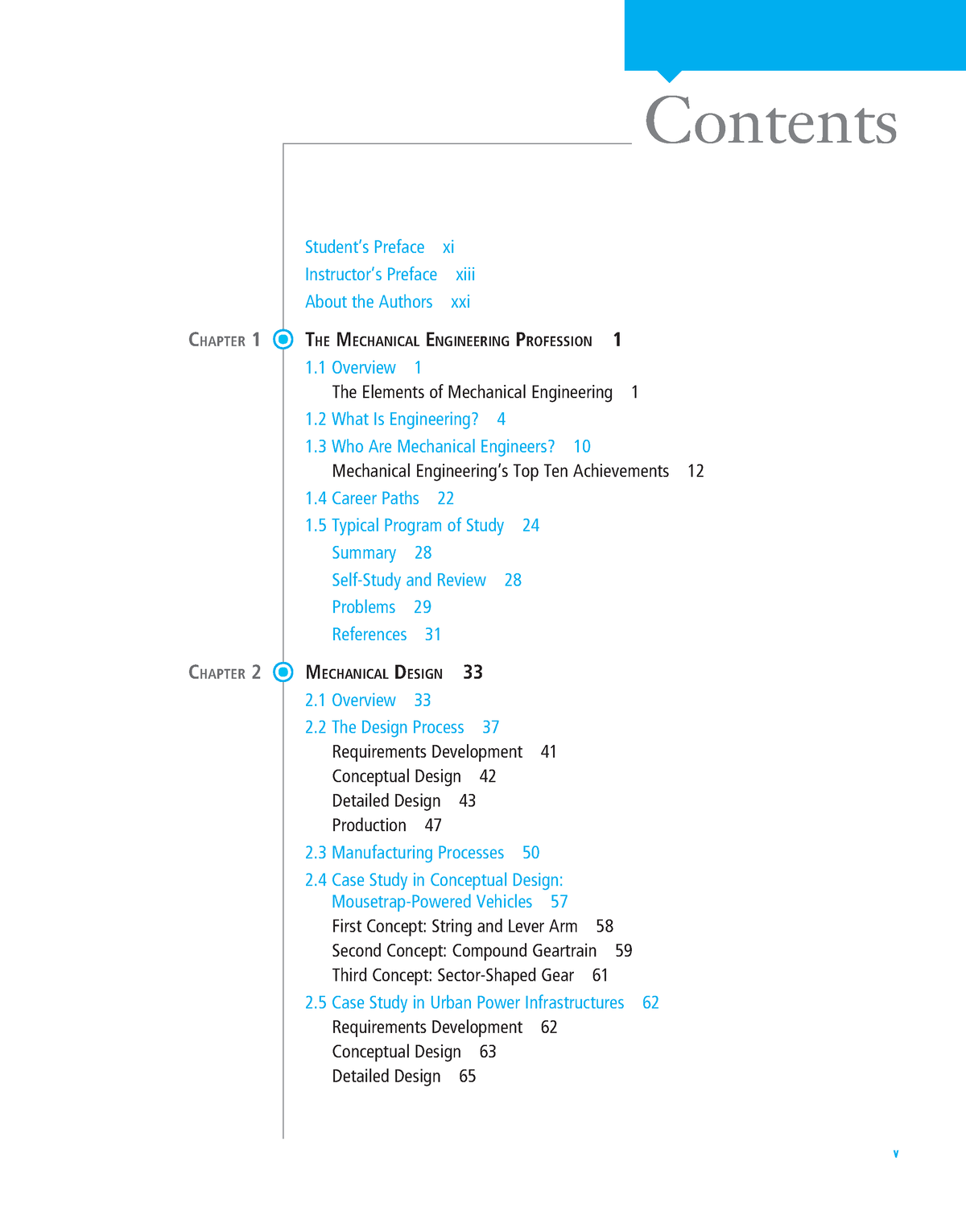 An Introduction To Mechanical Engineering ( PDFDrive )-2 - Contents V ...