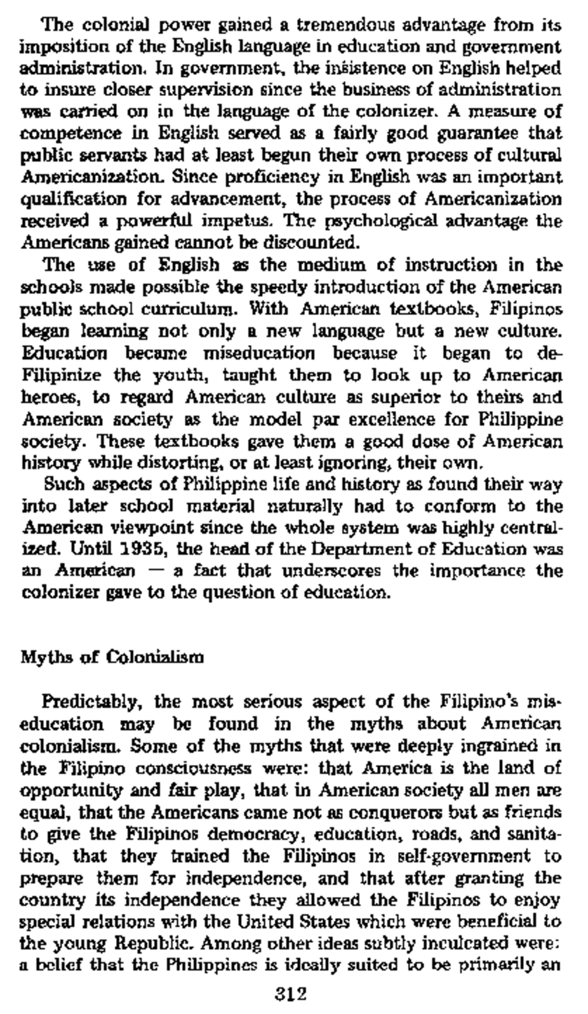 SYNOPSIS OF A HISTORY OF THE PHILIPPINES RENATO CONSTANTINO visual data 3