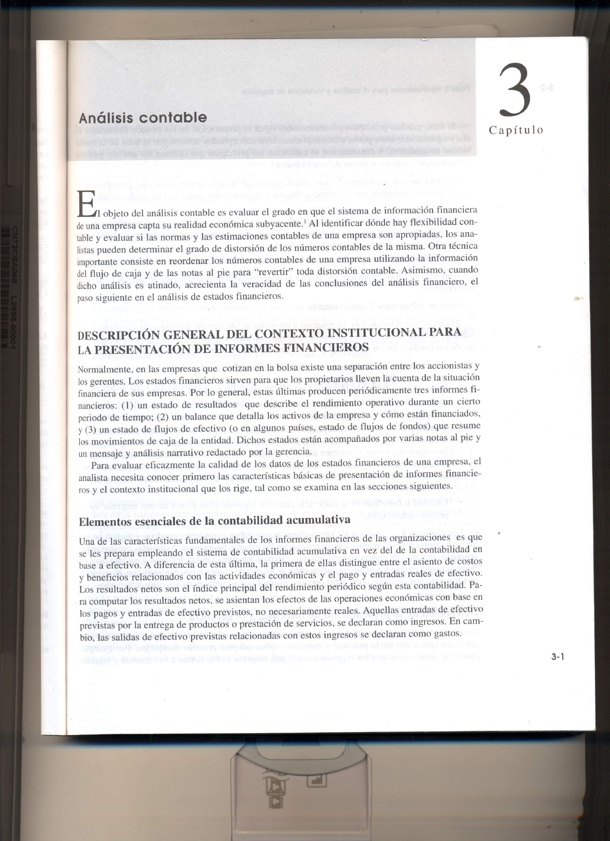 Capítulo 3 Palepu - Lectura Para El Control 2 Del Curso. - Analisis Y ...