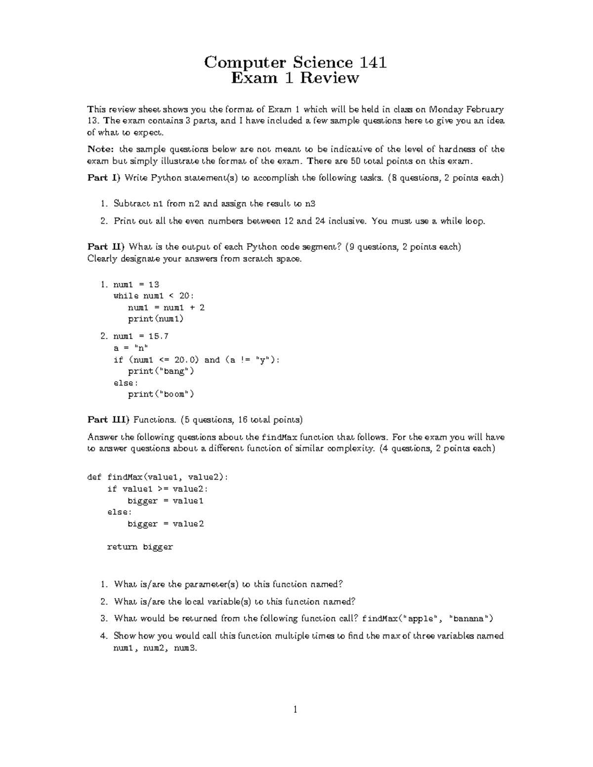 CS201 Course Outline - CS 201 (Winter 2022) Course Outline 1 UNIVERSITY OF  REGINA DEPARTMENT OF - Studocu