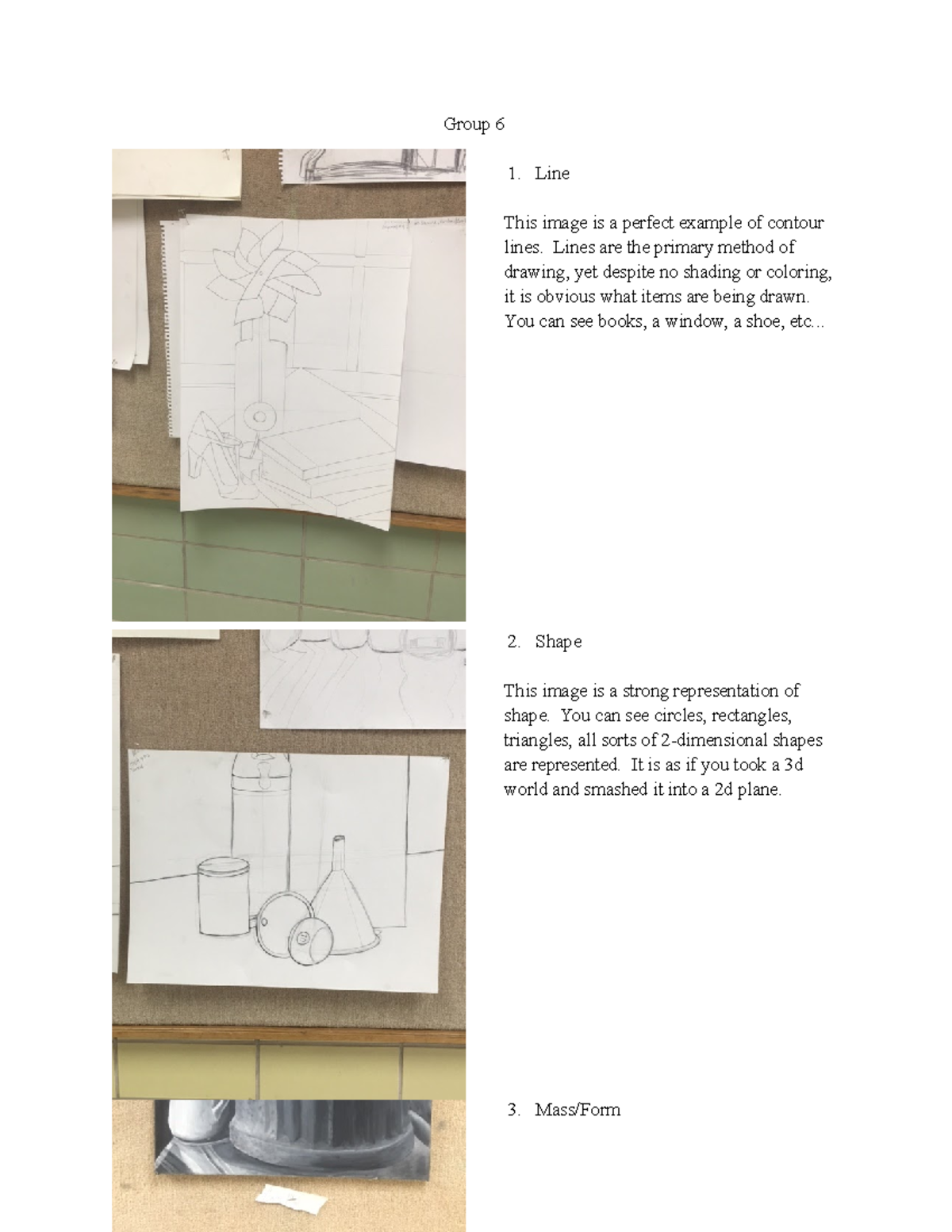 Elements and Principles of Design - Group 6 - Group 6 1. Line This ...