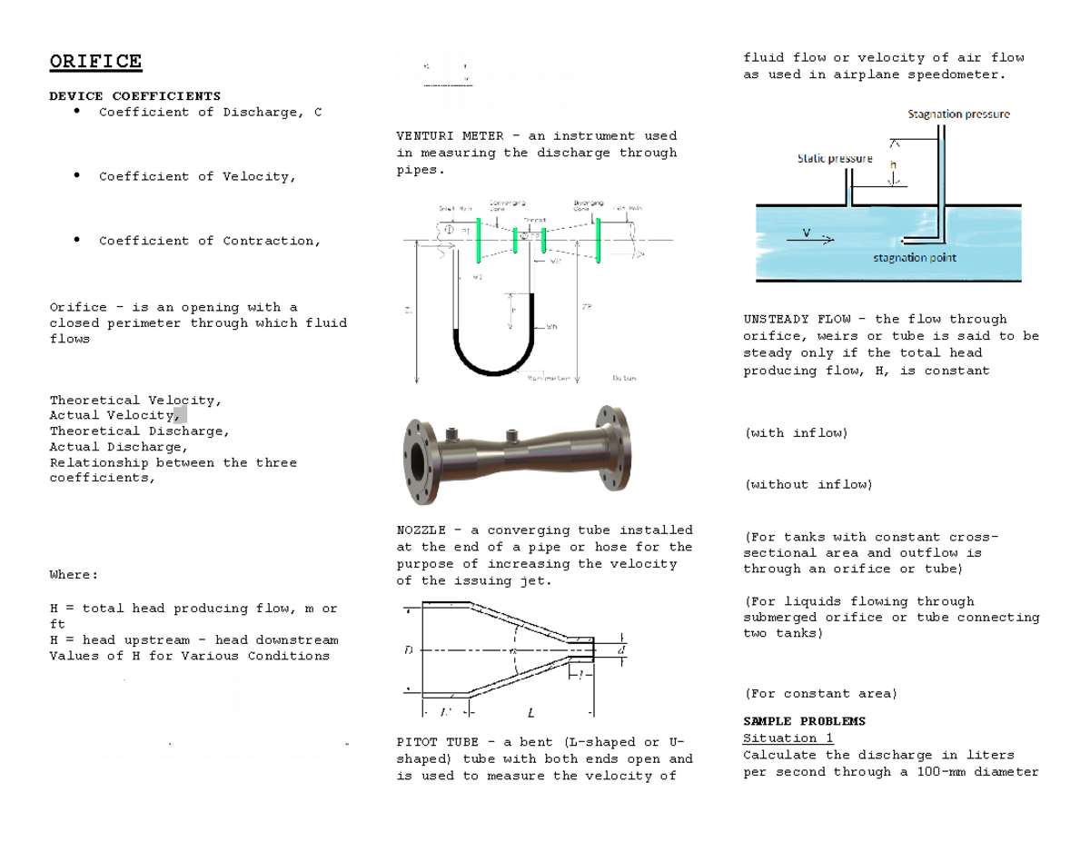 orifice-sample-problem-given-by-our-instructor-eng-raquel-almendares