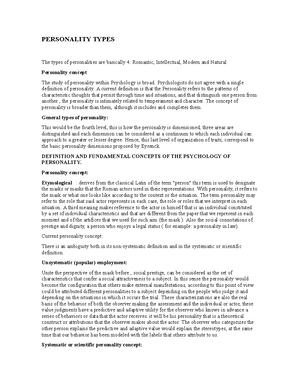 Biological factors that influence personality - BIOLOGICAL FACTORS THAT ...