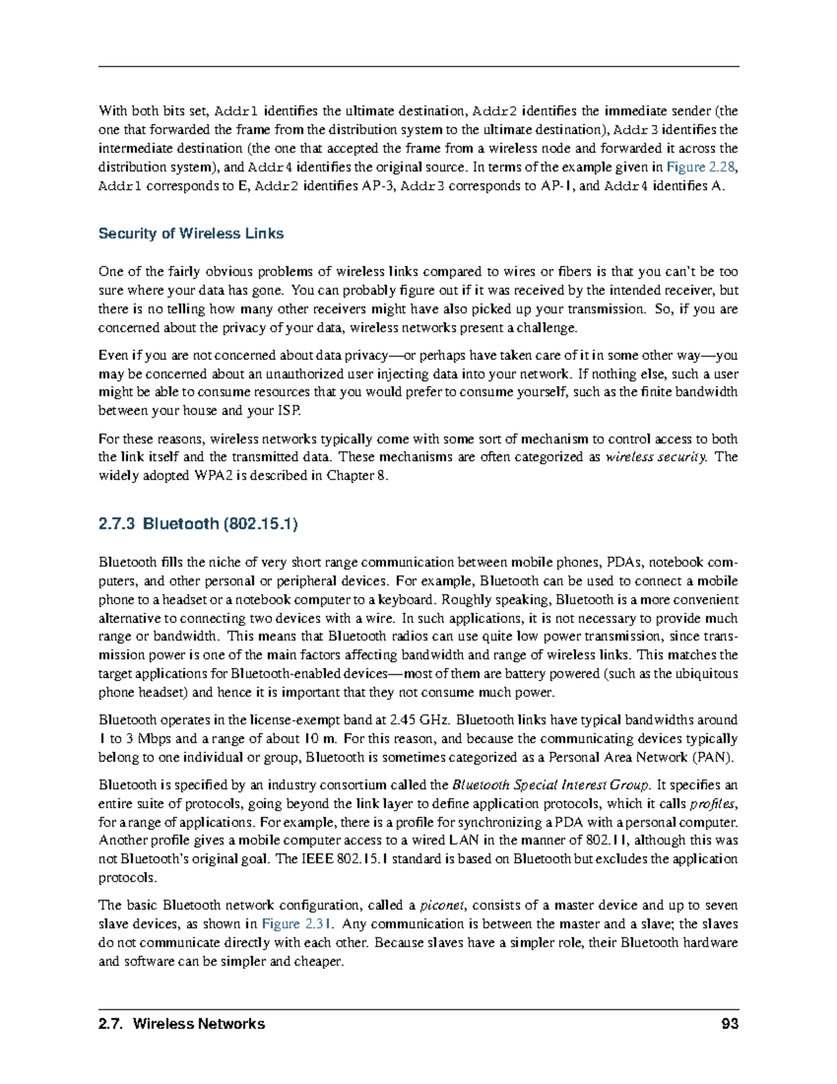 Computer network notes-29 - With both bits set, Addr1 identifies the ...