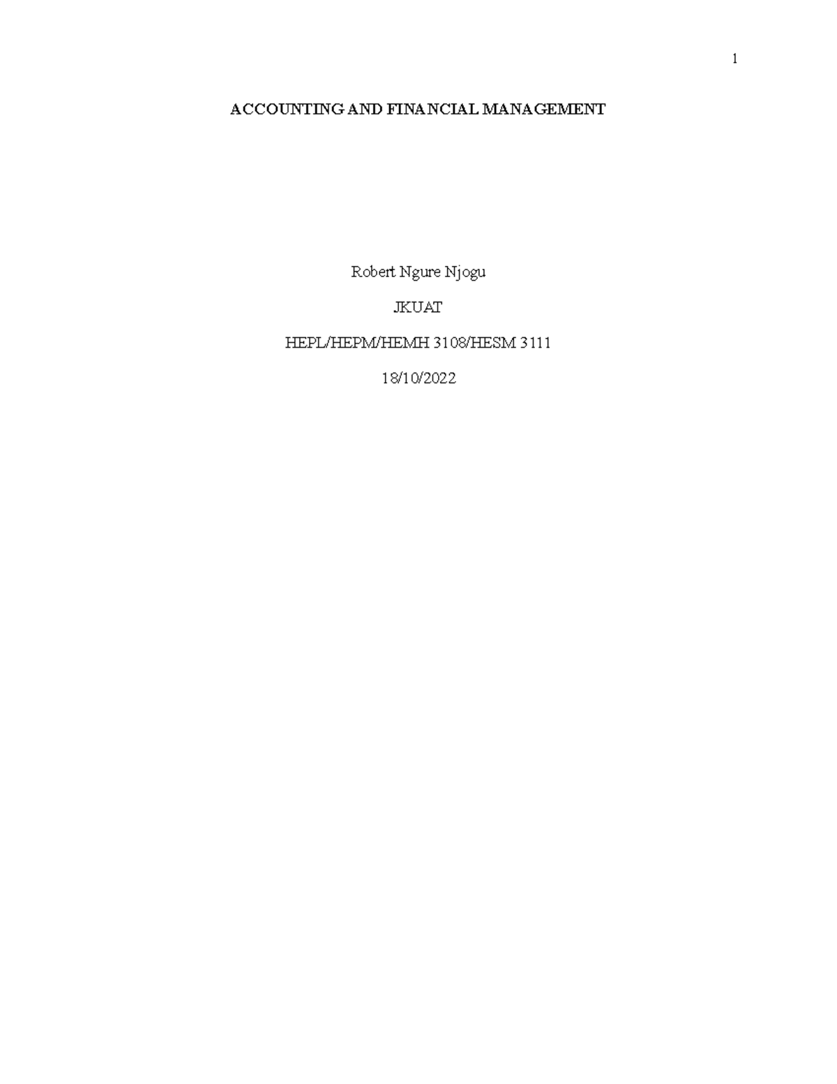Financial Management - Nice - ACCOUNTING AND FINANCIAL MANAGEMENT ...