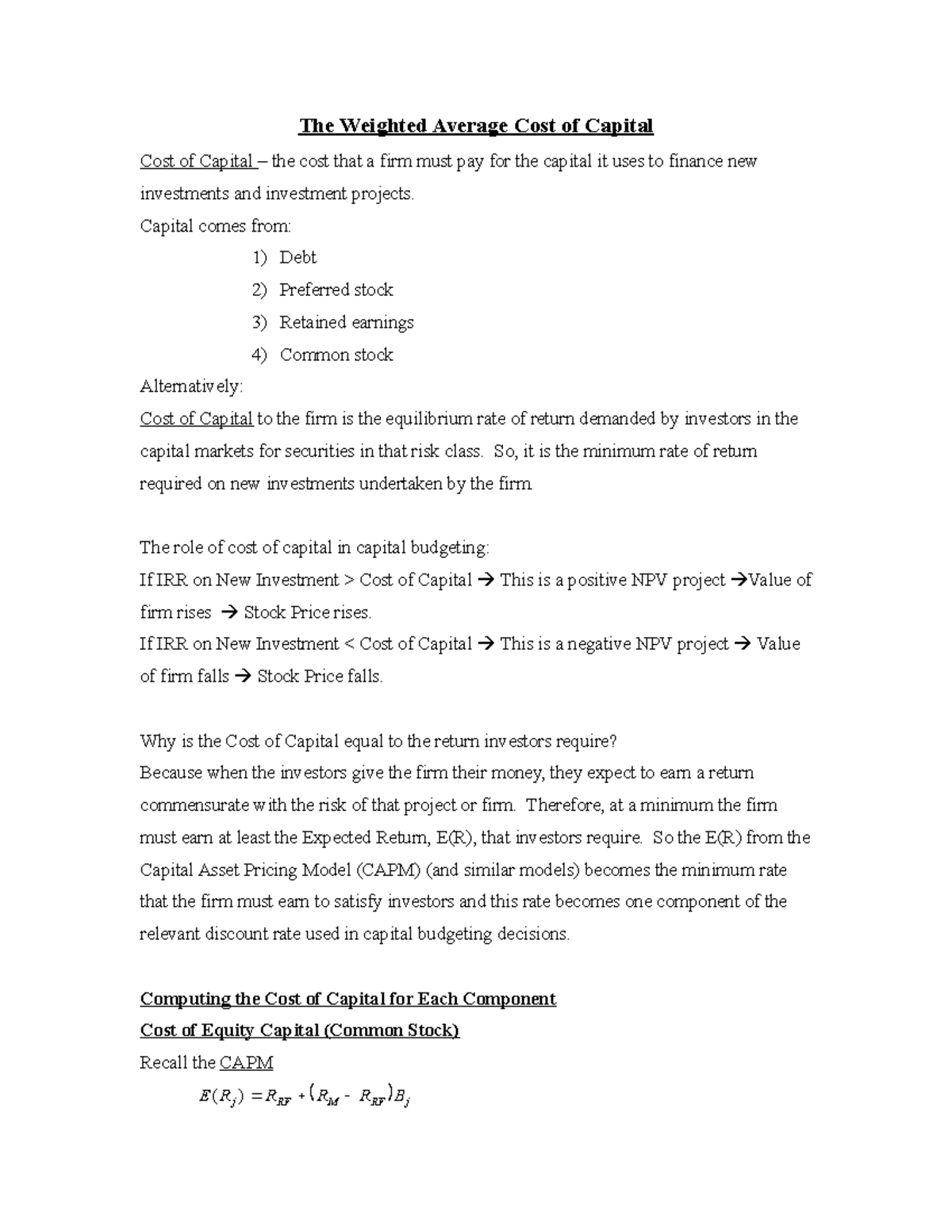 cost-of-capital-the-weighted-average-cost-of-capital-cost-of-capital